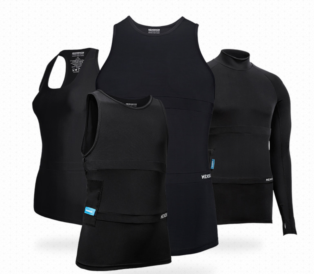 hexoskin shirts activity tracking