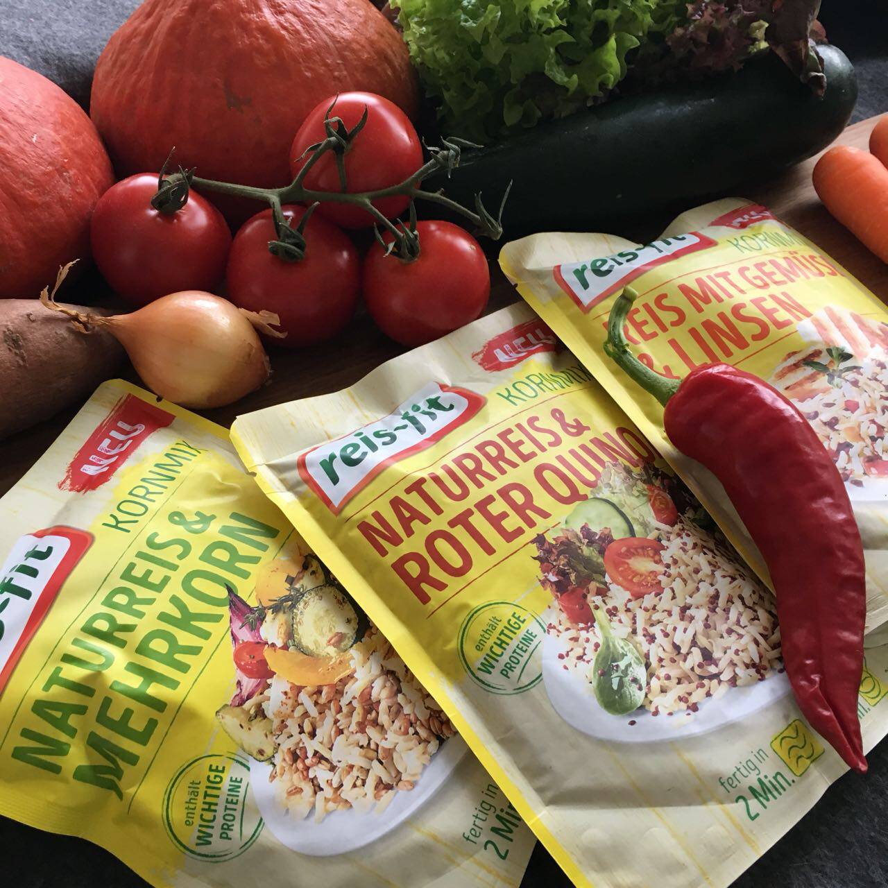 reis fit naturreis roter quinoa kornmix test