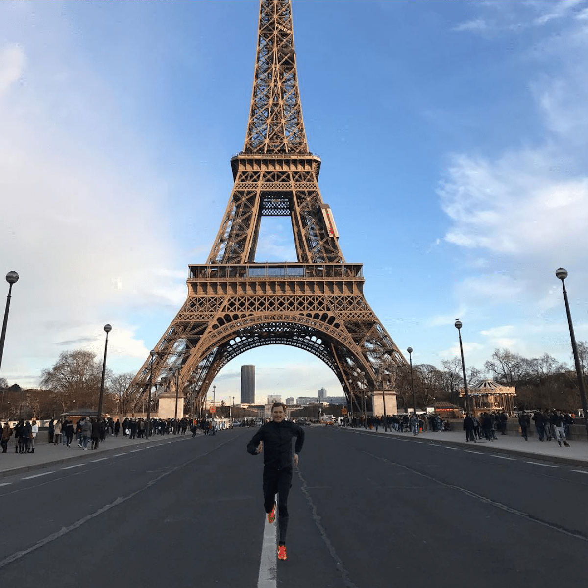 semi de paris halbmarathon shake out run eiffelturm