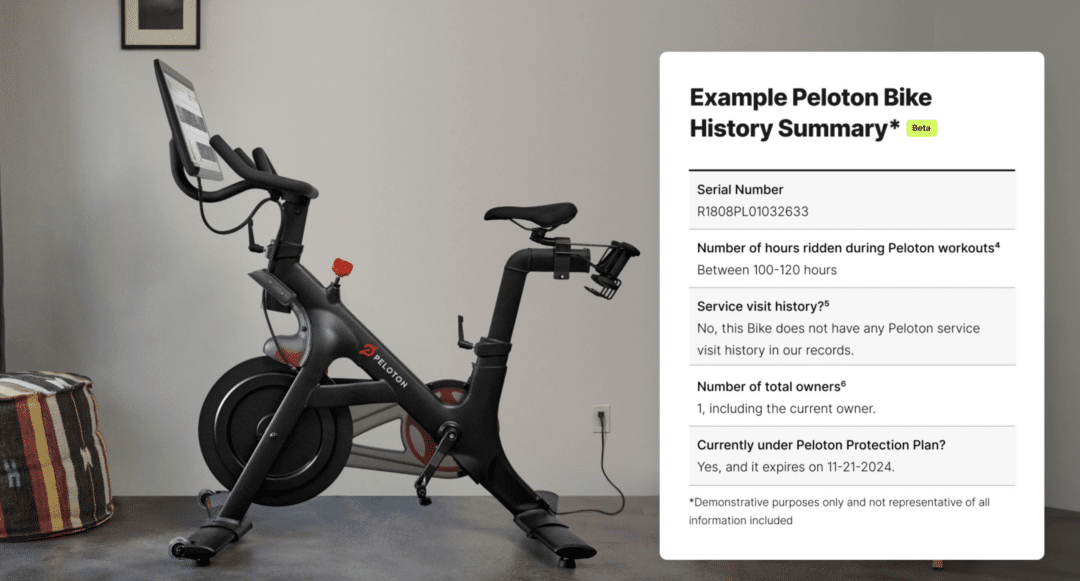 peloton bike gebraucht kaufen wie lange gelaufen benutzt stunden workouts rides wie oft guter zustand erkennen zertifikat garantie